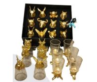 12 Glass Bar Set for Serving and Entertaining, Premium Drinkware Gift for Home Use, Festive Hampers, Celebrations and Elegant Table Presentation